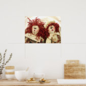 Poster van de ragdramp Dolls (Keuken)