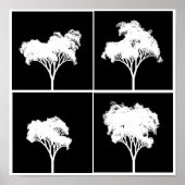 Poster van de recursieve bomen (Voorkant)