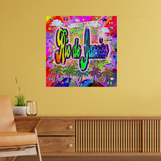 Poster van de Rio de Janeiro Vista Express