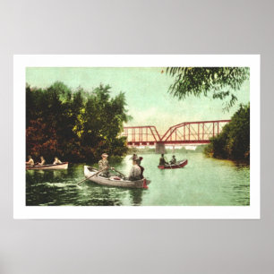 Poster van de Russian River Healdsburg