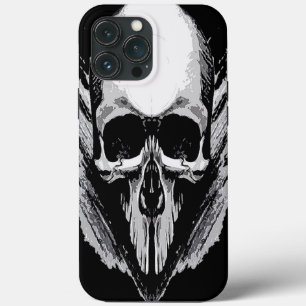 Poster van de schedelvector iPhone 13 pro max hoesje