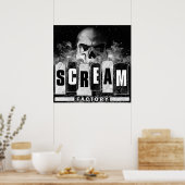 Poster van de Screamfabriek (Keuken)