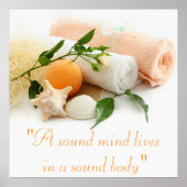 Poster van de Spa-behandeling (Voorkant)