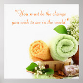 Poster van de Spa-behandeling (Voorkant)