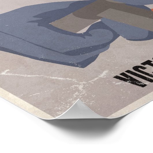 Poster van de spelpropaganda van Arcade - vierde i (Hoek)