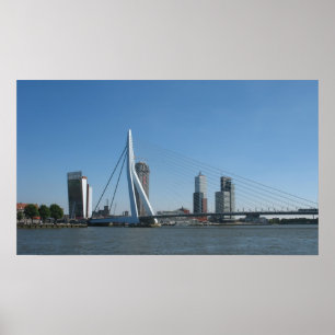 Poster van de stad Rotterdam