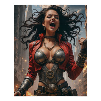 Poster van de stadsrebellen perfect poster