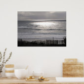 Poster van de Stille Oceaan (Keuken)