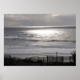 Poster van de Stille Oceaan