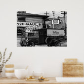 Poster van de straathoek van New Orleans (Keuken)