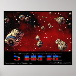 Poster van de TFN-vredesvloot