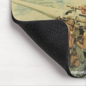  Poster van de Tweede Wereldoorlog Muismat (Hoek)