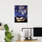 Poster van de veldspinkeling (Thuiskantoor)
