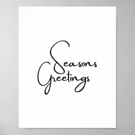 Poster van de Vergroting van de Seizoenen