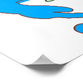 Poster van de Voetbal Guatemala (Hoek)