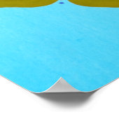 Poster van de waterbloem Mandala (Hoek)