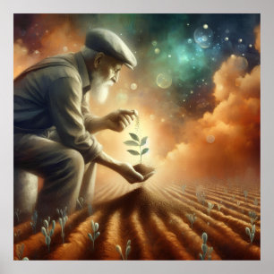 poster van de "weg van de groei"