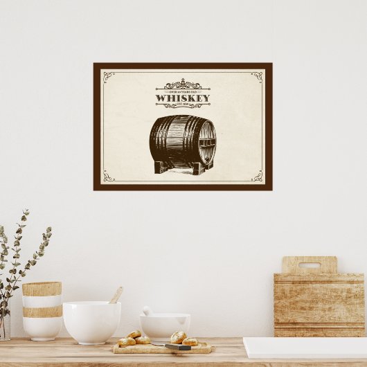  Poster van de whisky (Keuken)