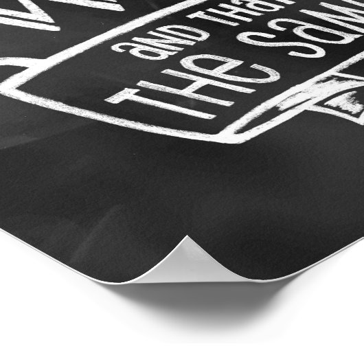 Poster van de wijngaard (Hoek)