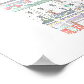 Poster van de Wit-Russische schetsenschets voor de (Hoek)