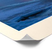 Poster van de zonsondergang bij de Wintertijd (Hoek)