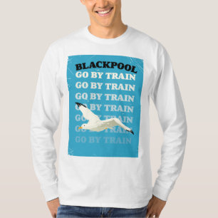 poster van de Zwarte Pool T-shirt