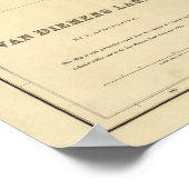 Poster Van Diemens Land (Coin)