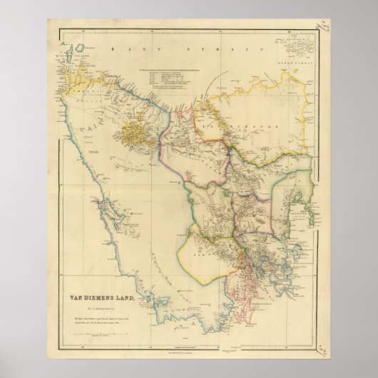 Poster Van Diemens Land (Devant)