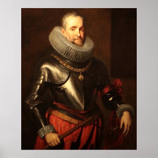Poster Van Dyck - Ambrogio Spinola Show Court Painter (Devant)