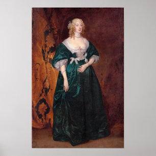 Poster Van Dyck - Anne Sophia Comtesse de Carnarvon