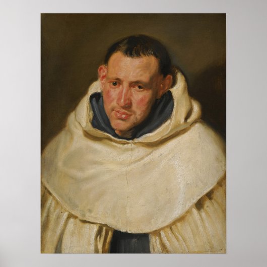 Poster Van Dyck - Carmelite Monk Head Et Épaules (Devant)