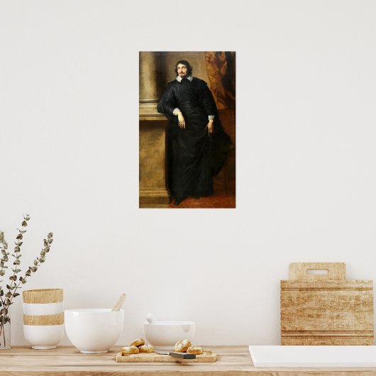 Poster Van Dyck - Cesare Alessandro Scaglia Di Verrua (Cuisine)