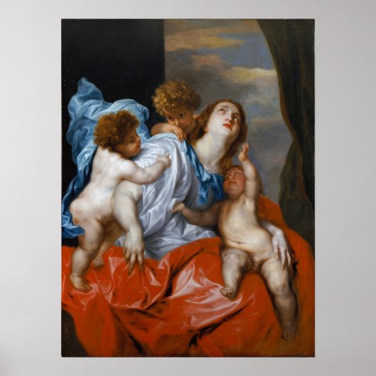 Poster Van Dyck - Charité (Devant)