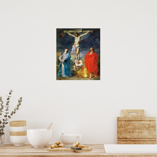 Poster Van Dyck - crucifixion (Cuisine)