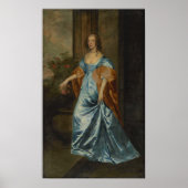 Poster Van Dyck - Et Studio Portrait D'Une Dame (Devant)