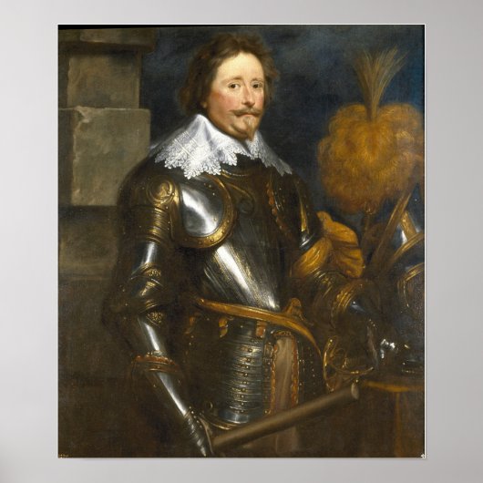 Poster Van Dyck - Frédéric Henri Prince d'Orange (Devant)