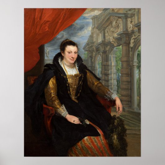 Poster Van Dyck - Isabella Brant (Devant)