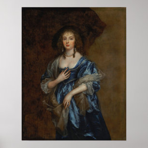 Poster Van Dyck - Lady Traditionnellement Identifiée Comm