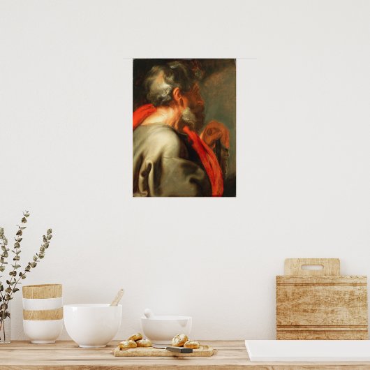 Poster Van Dyck - L'Apôtre Simon (Cuisine)