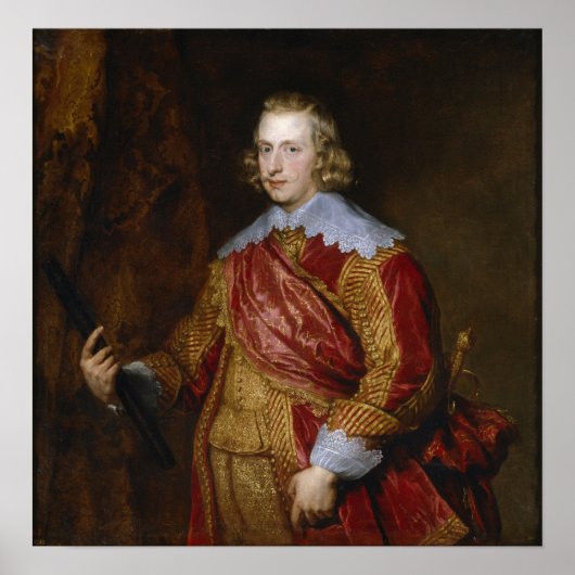 Poster Van Dyck - Le Cardinal Infante Fernando De. (Devant)