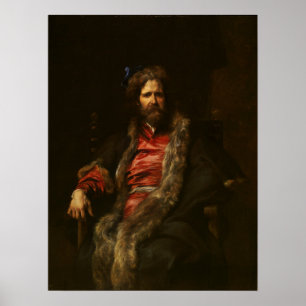 Poster Van Dyck - Le Peintre Martin Ryckaert