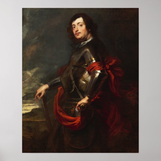 Poster Van Dyck - Le préfet Raffaele Raggi (Devant)