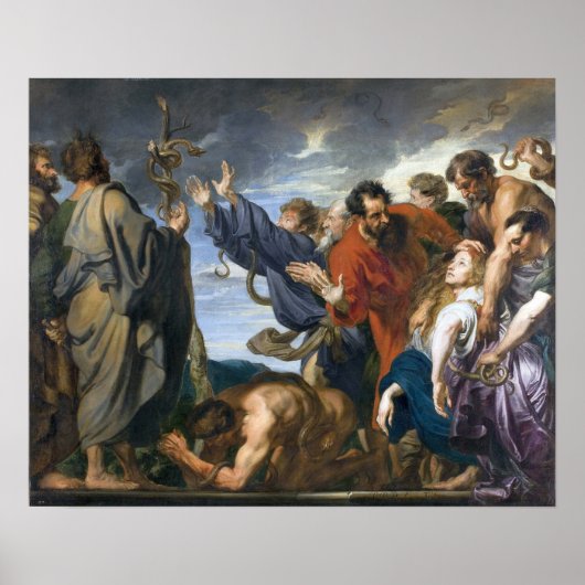 Poster Van Dyck - Le Serpent d'Airain (Devant)
