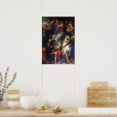 Poster Van Dyck - Madonna Del Rosario (Cuisine)