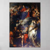 Poster Van Dyck - Madonna Del Rosario (Devant)