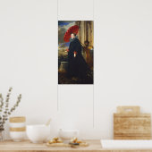 Poster Van Dyck - Marchesa Elena Grimaldi Cattaneo Avec . (Cuisine)
