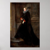 Poster Van Dyck - Marchesa Geronima Spinola (Devant)