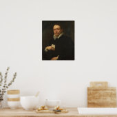 Poster Van Dyck - Portrait De Giovanni Battista Cattaneo (Cuisine)