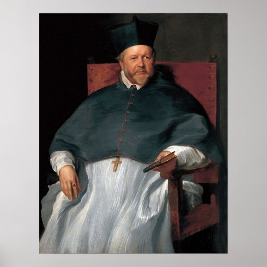 Poster Van Dyck - Portrait De Jan Van Malderen (Devant)