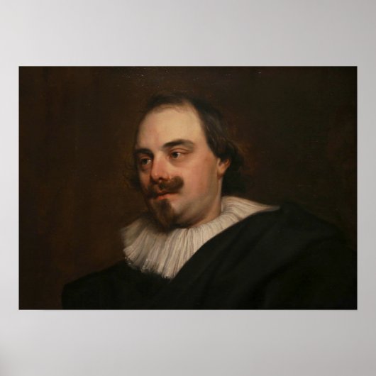 Poster Van Dyck - Portrait De Peeter Stevens (Devant)